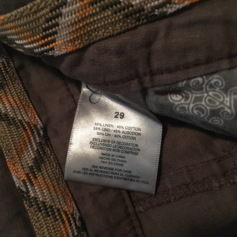 Jessica Simpson army pants with drawstring tie